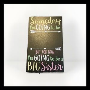 Pregnancy Announcement Plaque